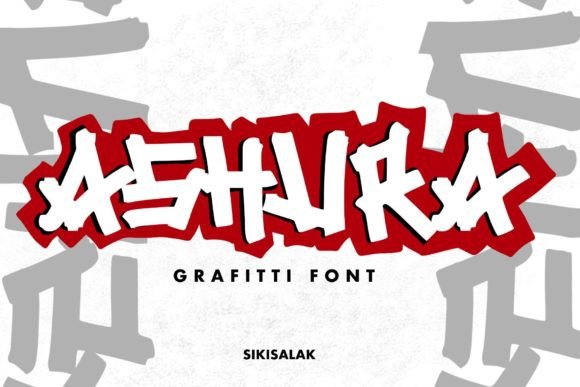 Ashura: A Display Font That Brings Personality to Real Branding Work