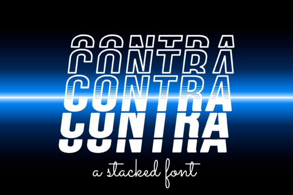Contra Display Font for Small Business Branding