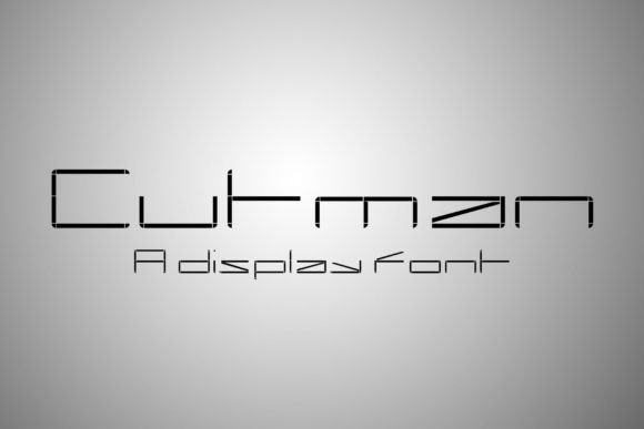 Cutman: A Display Font That Sparks Creative Identity