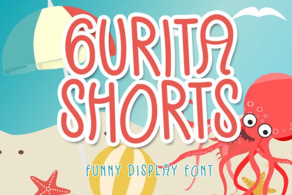 Gurita Shorts: A Display Font That Feels Like Sunlight on Paper