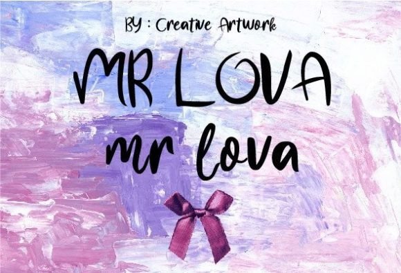 Mr Lova: A Display Font That Earns Its Space