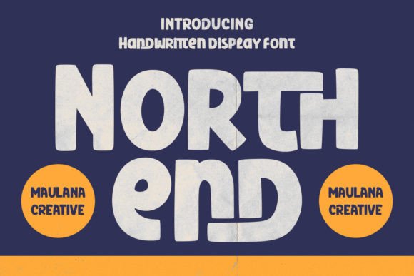 Northend: A Modern Handwritten Display Font for Digital Branding