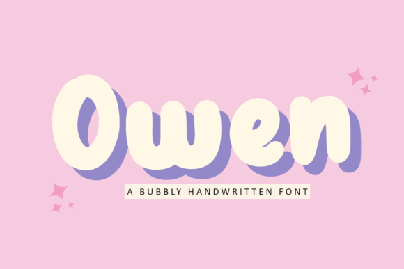 Owen: A Playful Display Font That Feels Like a Smile