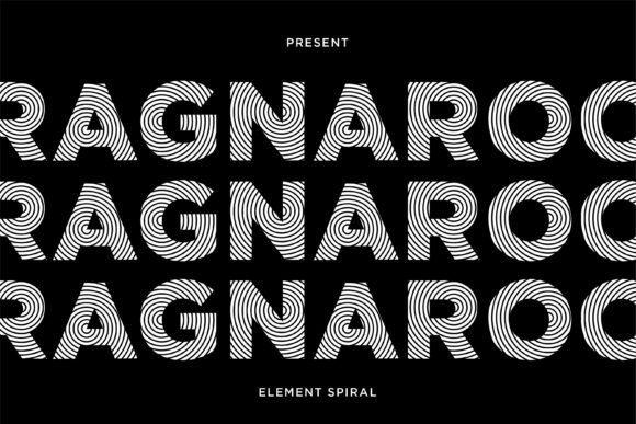 Ragnaroo: A Modern Display Font for Small Business Branding