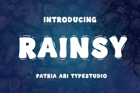 Rainsy: A Bold Display Font That Elevates Web Headlines