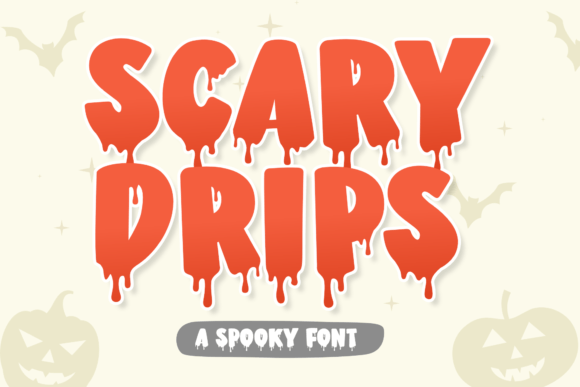 Scary Drips: A Spooky Display Font That Pops on the Web