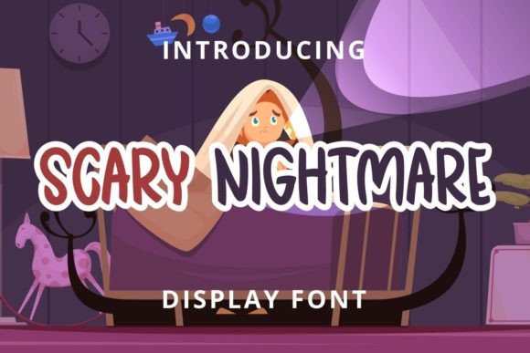 Scary Nightmare: A Friendly Display Font for Editorial Charm