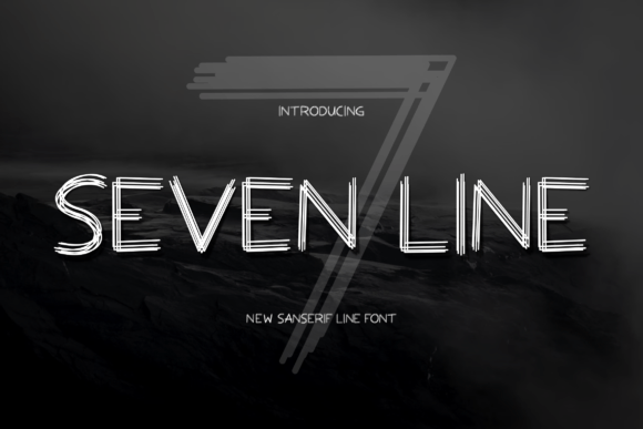 Sevenline: A Display Font That Makes Your Brand Feel Intentional