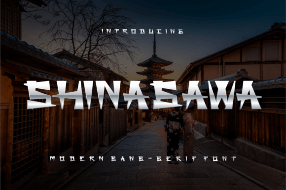 Shinagawa: A Bold Display Font That Feels Like Handmade Magic