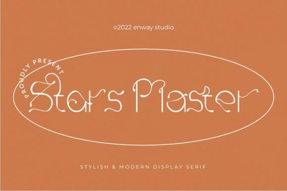 Stars Master: A Refined Serif Display Font for Thoughtful Branding